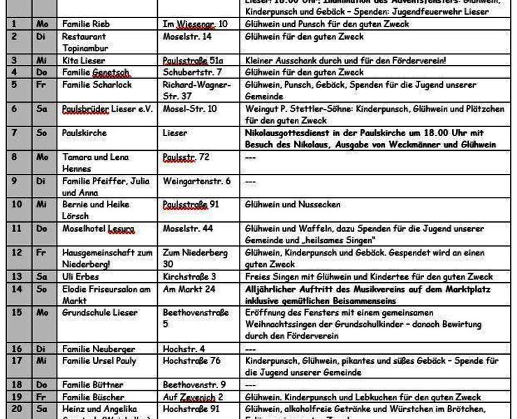 Plakat der Veranstaltung