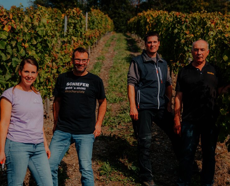 Familie Kochan & Platz im Weinberg