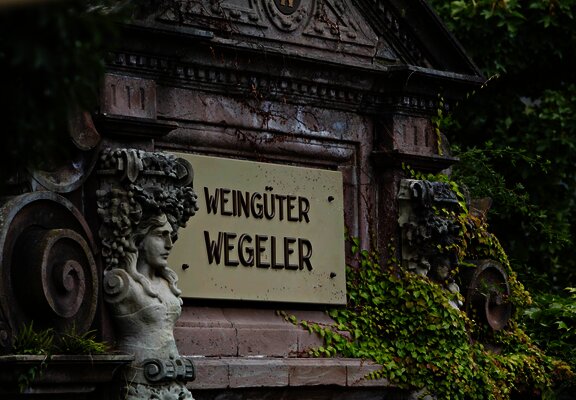 Schild im Weinberg