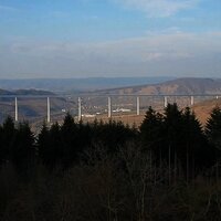 Blick vom Grainskopf auf die B50 neu