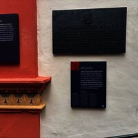 Harry Potter Schild am Rathaus