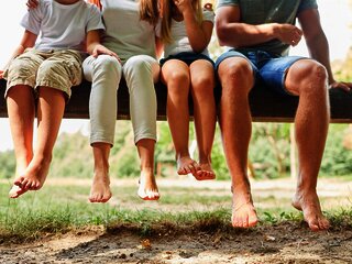 Familienspaß auf dem Spielplatz