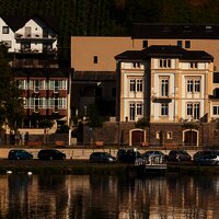 Villa Mosella Aussenansicht mit Mosel