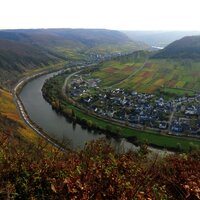 Aussicht von Valwigerberg auf Ernst