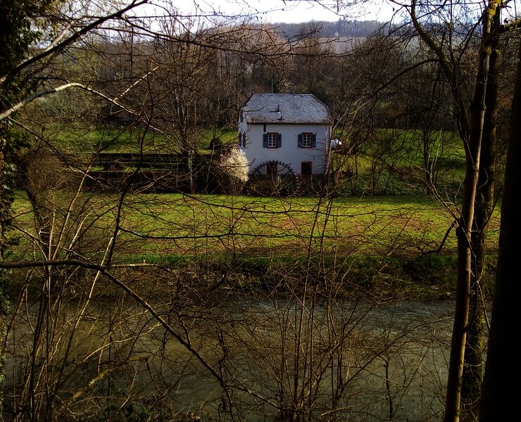 Wassermühle am Unterlauf der Lieser
