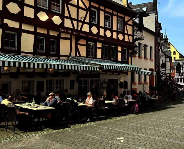 Frontansicht des Restaurants