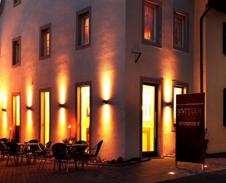 Außenansicht des Weinguts Bottler