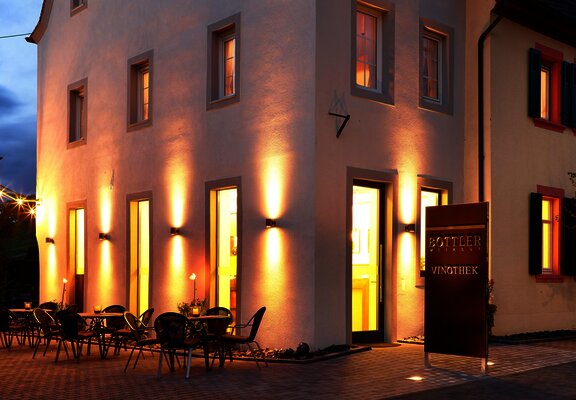 Außenansicht des Weinguts Bottler