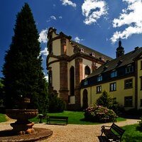 Das Kloster Himmerod ist der Ausgangspunkt des Eifel-Pilger-Radweges.