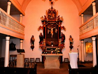 Innenraum Heilig-Geist-Kirche