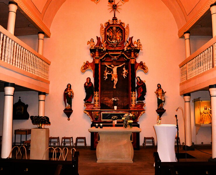 Innenraum Heilig-Geist-Kirche