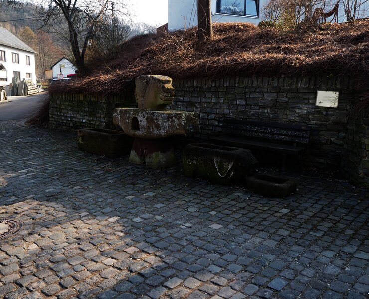 Blasius Brunnen im Urlaubsort Klausen