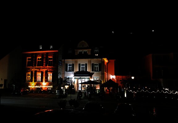 weihnachtliche Beleuchtung