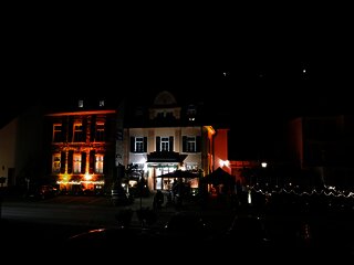 weihnachtliche Beleuchtung