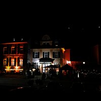 weihnachtliche Beleuchtung