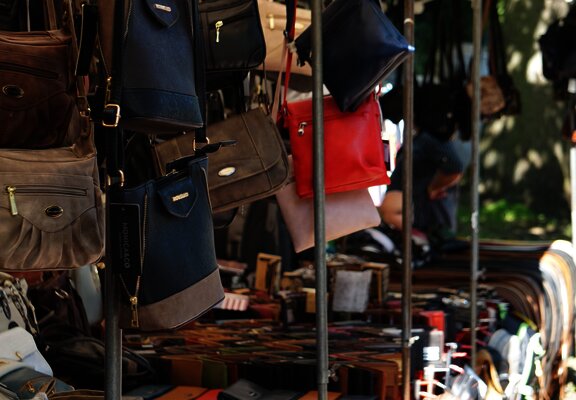 Attraktives Warenangebot