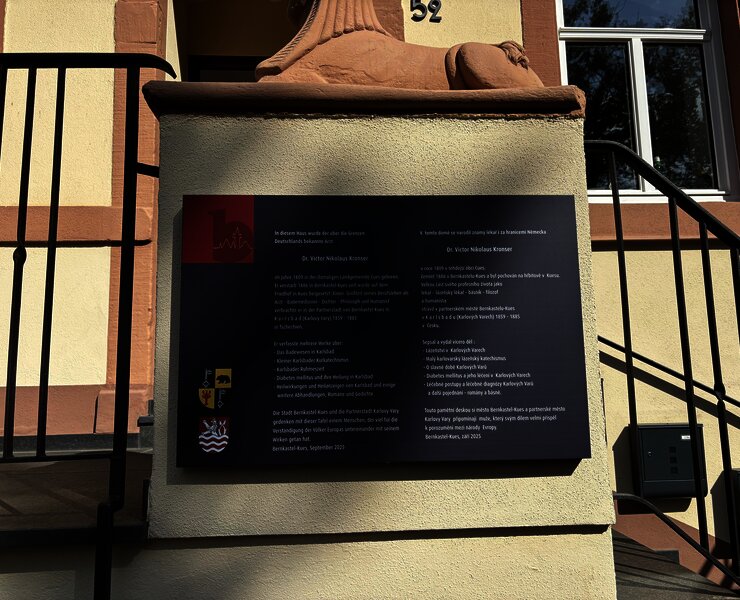 Gedenktafel Dr. Kronser