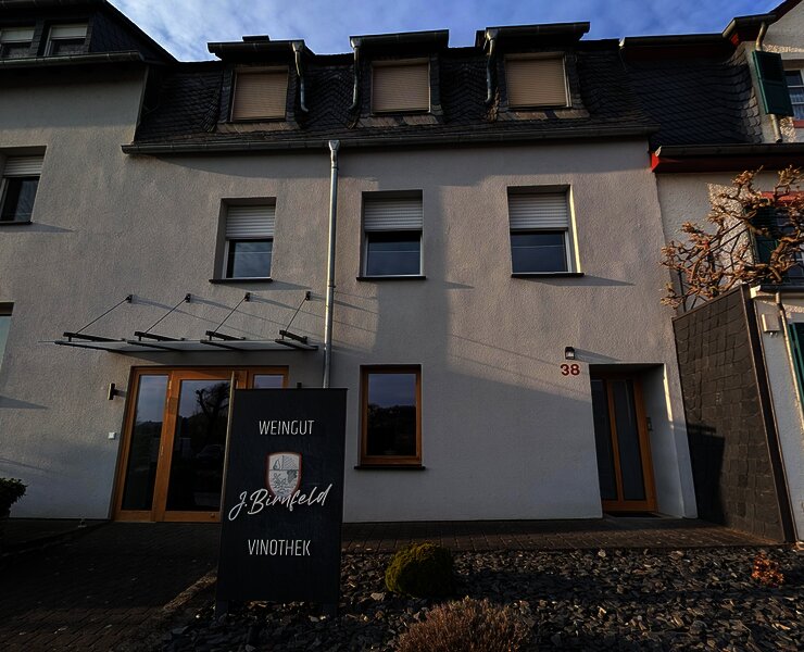 Haus 38 - Eingang zur Ferienwohnung MoselVino