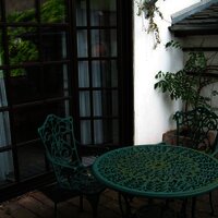 Terrasse von Zimmer 3