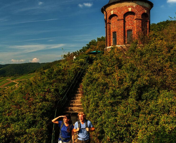 Weg zum Collis-Turm