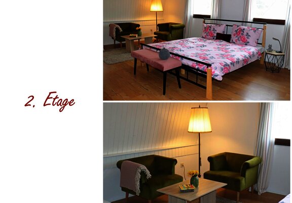 Schlafzimmer 2. Etage (ab 5 Personen)