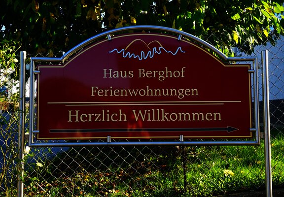Herzlich Willkommen im Haus Berghof