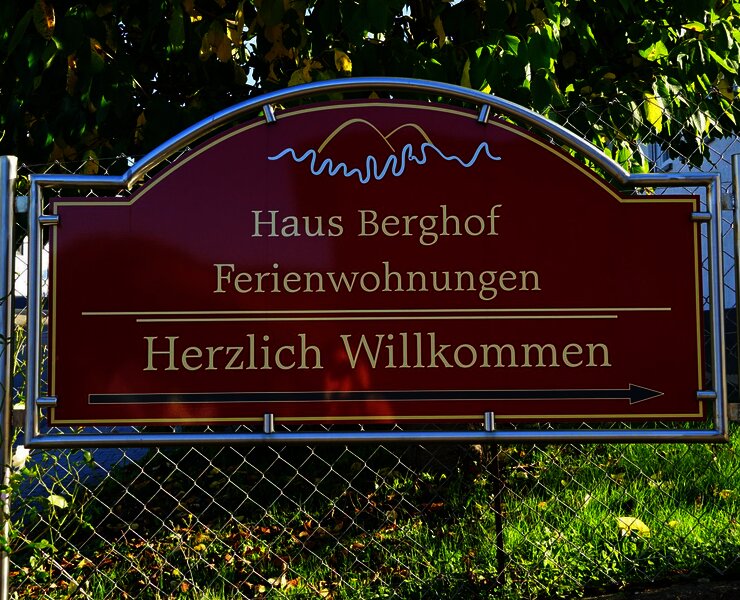 Herzlich Willkommen im Haus Berghof