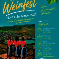 Plakat Wintricher Weinfest
