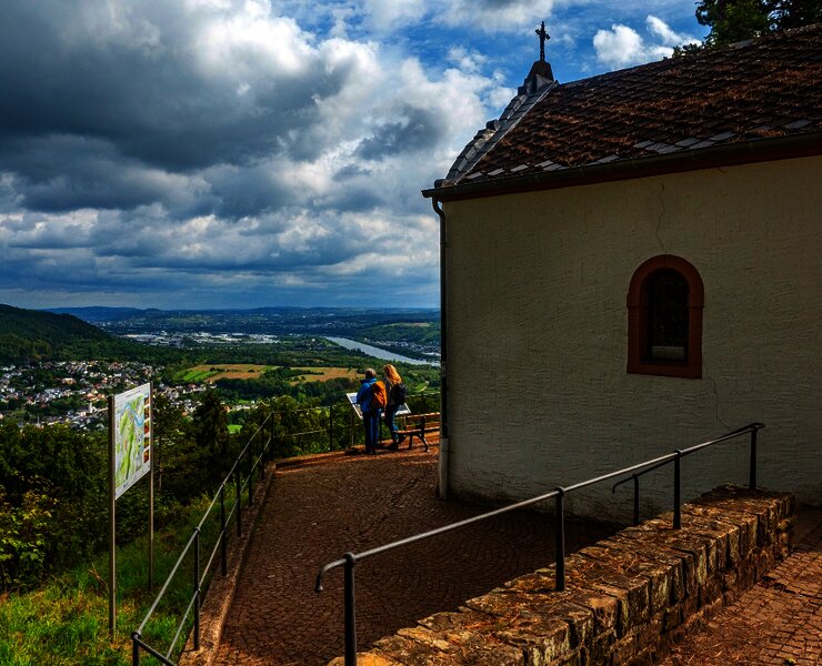 Löschemer Kapelle am Moselsteig Seitensprung Wasserliescher Panoramasteig