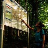 Karte des Panoramaweg Perl auf dem Moselsteig bei Perl