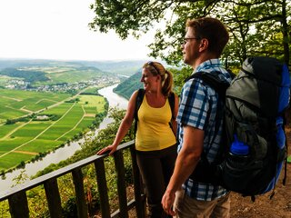 Am Aussichtspunkt Weißlay