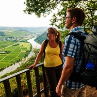 Am Aussichtspunkt Weißlay