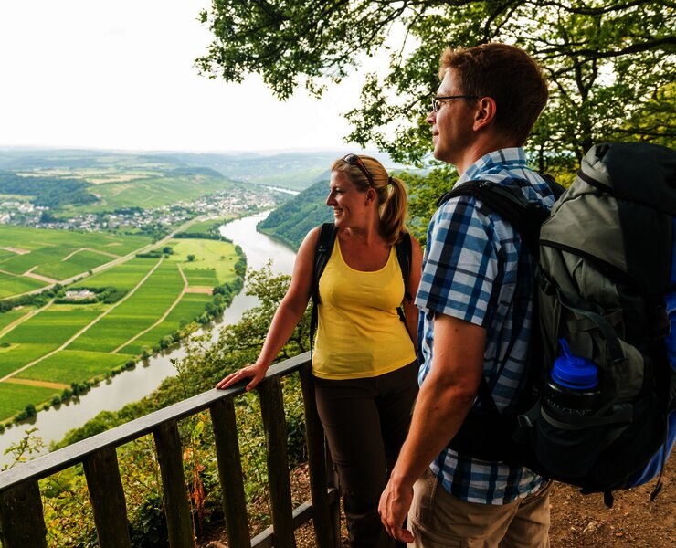 Am Aussichtspunkt Weißlay