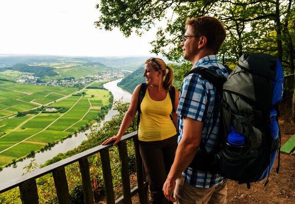 Am Aussichtspunkt Weißlay